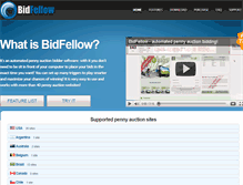 Tablet Screenshot of bidfellow.com